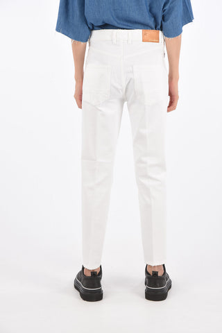 Jeans Slim Fit con Passanti Cintura 16 Cm