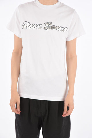 T-shirt girocollo in cotone