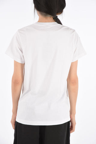 T-shirt girocollo in cotone