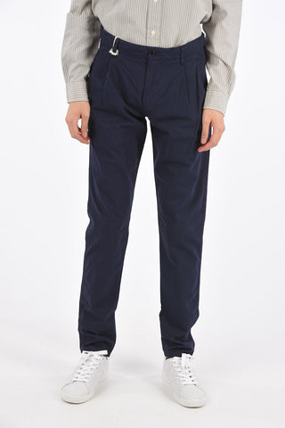 Drawstring Double Pleat Pants