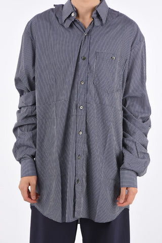Checked Oversized Shirt