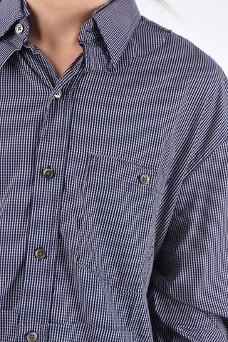Checked Oversized Shirt