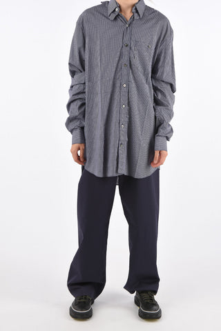 Checked Oversized Shirt