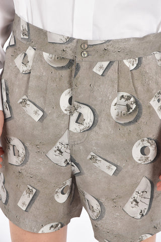 DANIEL ARSHAM Jetted Pocket Double Pleat Shorts