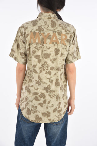 camicia stampa floreale