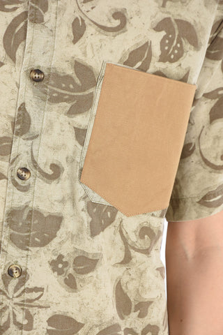 camicia stampa floreale