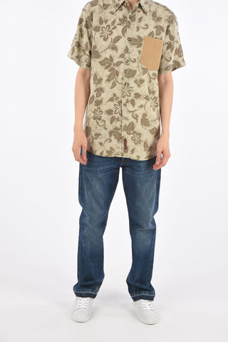 camicia stampa floreale