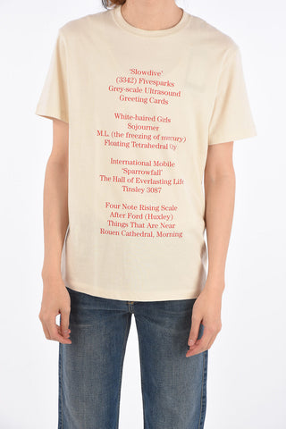 printed crew-neck t-shirt