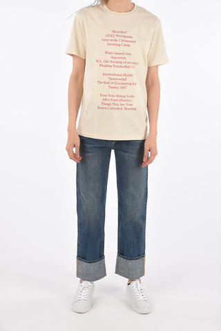 printed crew-neck t-shirt