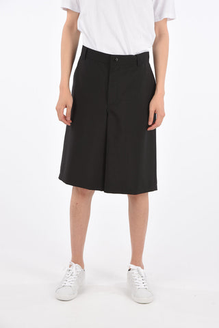 Unstructured Shorts with Belt Loops