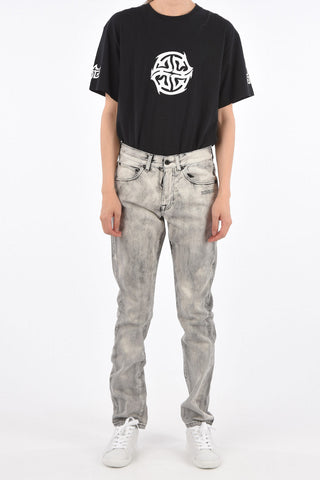 Jeans straight fit a vita regolare 17cm