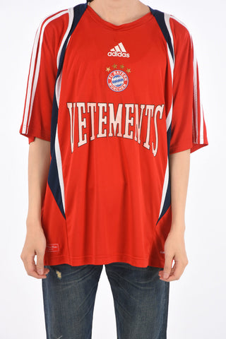 ADIDAS printed FC BAYERN MUNCHEN active t-shirt