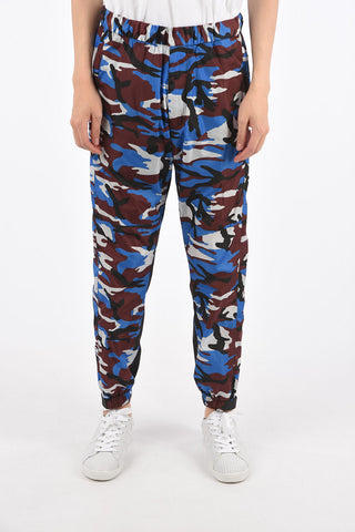 Joggers Camouflage con Tasche con Zip