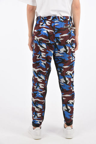 Joggers Camouflage con Tasche con Zip