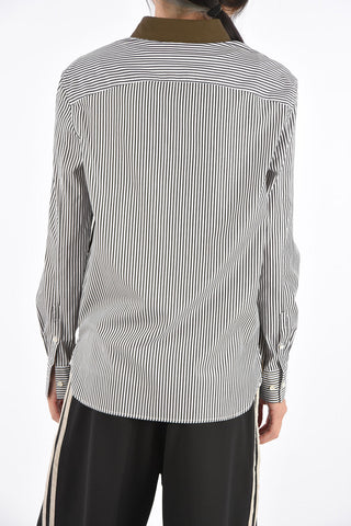Loose Fit Shirt with Striped Details