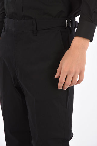 Mid-rise waist P-CHARLIE belt loops trousers