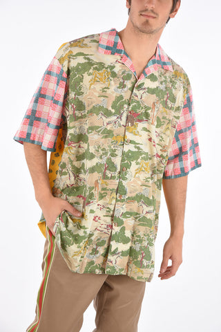 camicia Oversized a fantasia