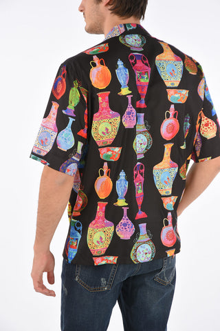 Short sleeve americana fit shirt