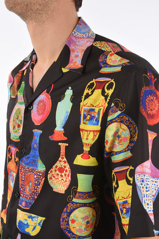 Short sleeve americana fit shirt