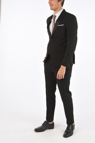 Lined Peaked Lapel Suit