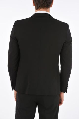 Lined Peaked Lapel Suit