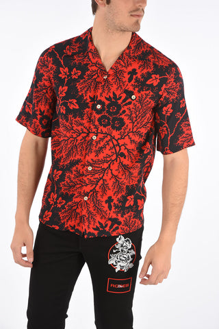 Printed short sleeve shirt