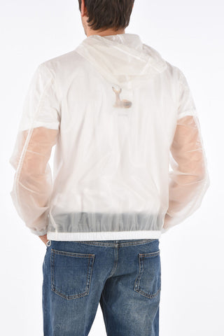 Waterproof outerwear jacket with hood