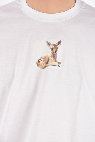 fawn Printed DEVON T-shirt
