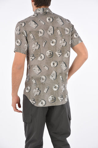 DANIEL ARSHAM short sleeve printed shirt