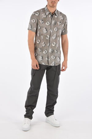 DANIEL ARSHAM short sleeve printed shirt
