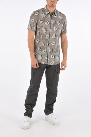 DANIEL ARSHAM short sleeve printed shirt