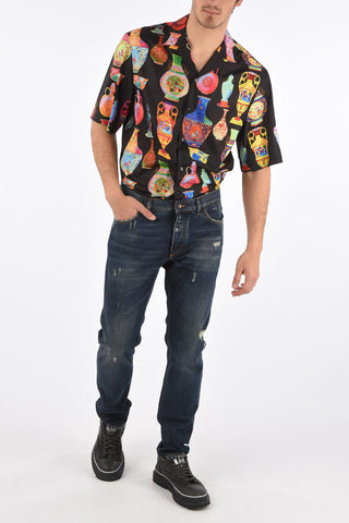 17cm comfort fit distressed jeans