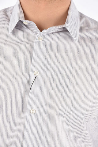 Camicia Collo Francese a Righe
