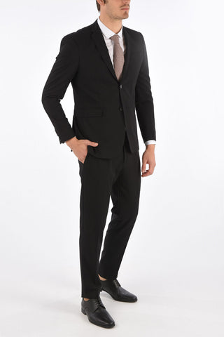 Regular Fit Notch Lapel Suit with Side Vents