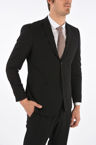 Regular Fit Notch Lapel Suit with Side Vents