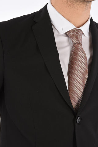 Regular Fit Notch Lapel Suit with Side Vents