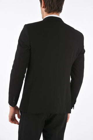 Regular Fit Notch Lapel Suit with Side Vents