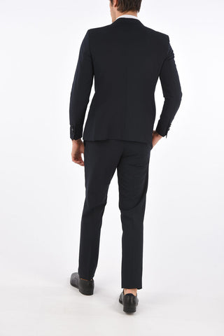 Lined Peaked Lapel Suit