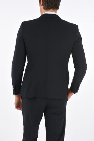 Lined Peaked Lapel Suit