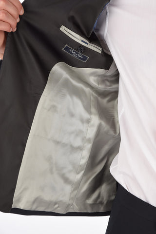 Lined Peaked Lapel Suit