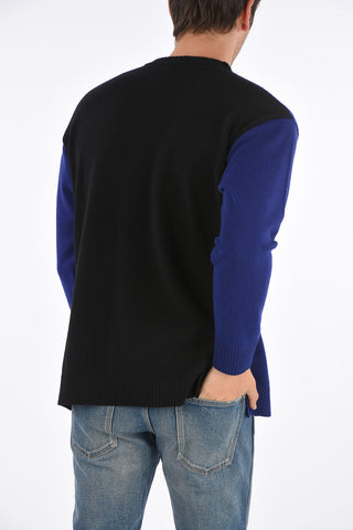 Maglia Bicolore in Lana