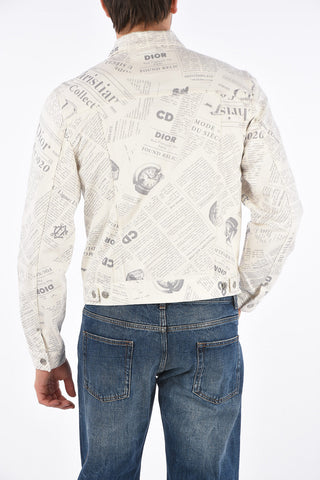 DANIEL ARSHAM printed denim jacket