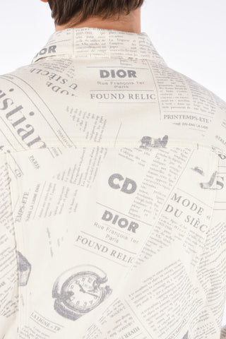 DANIEL ARSHAM printed denim jacket