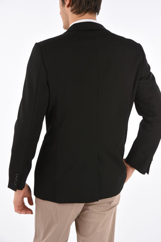 Wool Shawl Lapel Blazer