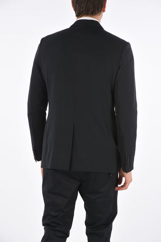 Asymmetrical Lapel 2 Button Blazer