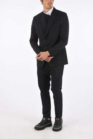 Asymmetrical Lapel 2 Button Blazer