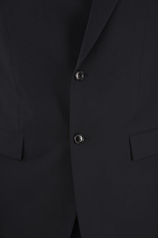 Asymmetrical Lapel 2 Button Blazer