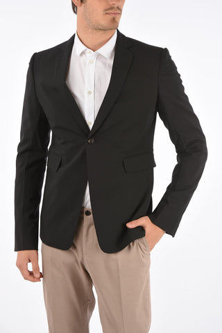 Lined Notch Lapel Blazer