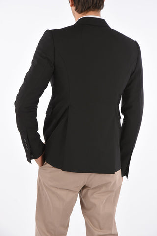 Lined Notch Lapel Blazer