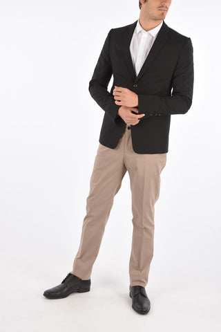 Lined Notch Lapel Blazer